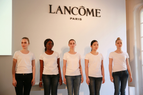Models Event Lancome Make Up Paris