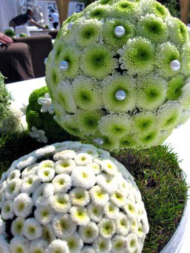 Gala Dinner Floral Decoration Detail