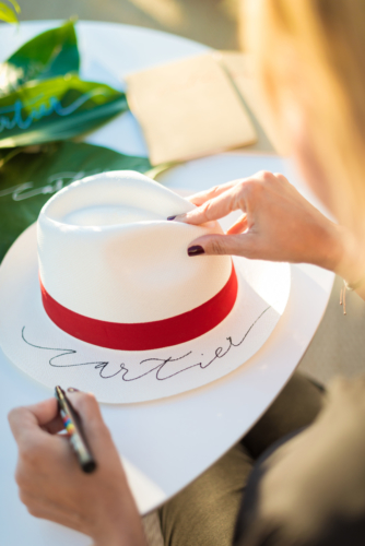 Cartier PR Event Entertainment Calligraphy