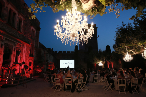 Gala Dinner Lancome Decoration Production