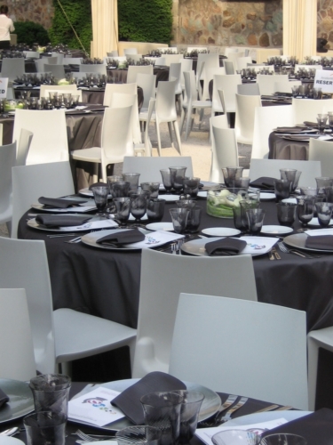 gala Dinner table Decoration Bank
